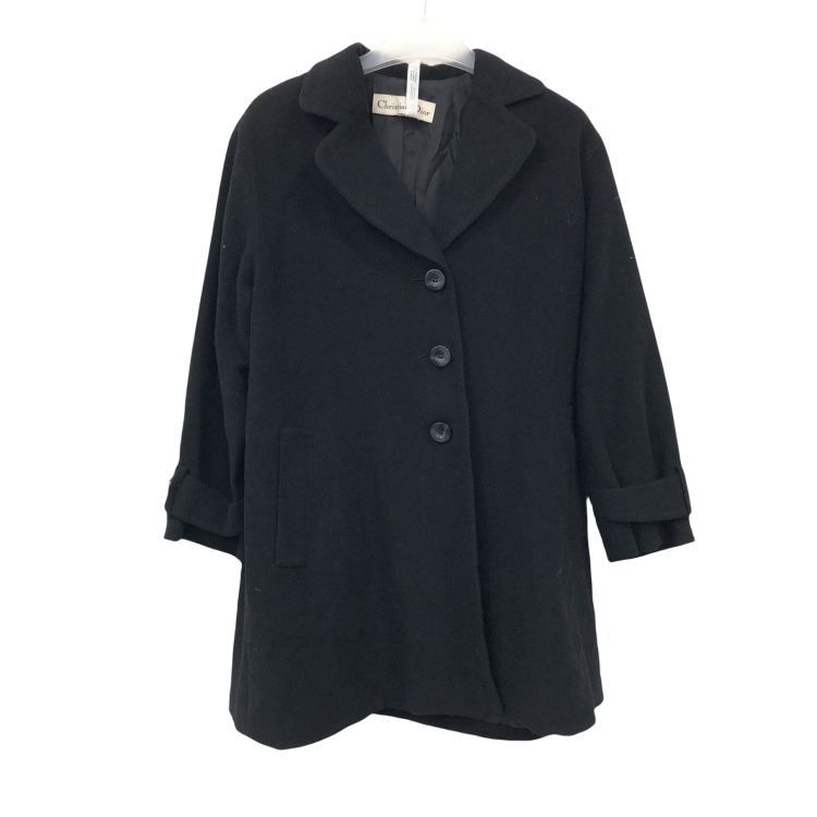 Dior Christian Dior Wool Coat Size XS Size XS / US 0-2 / IT 36-38 - 1 Thumbnail