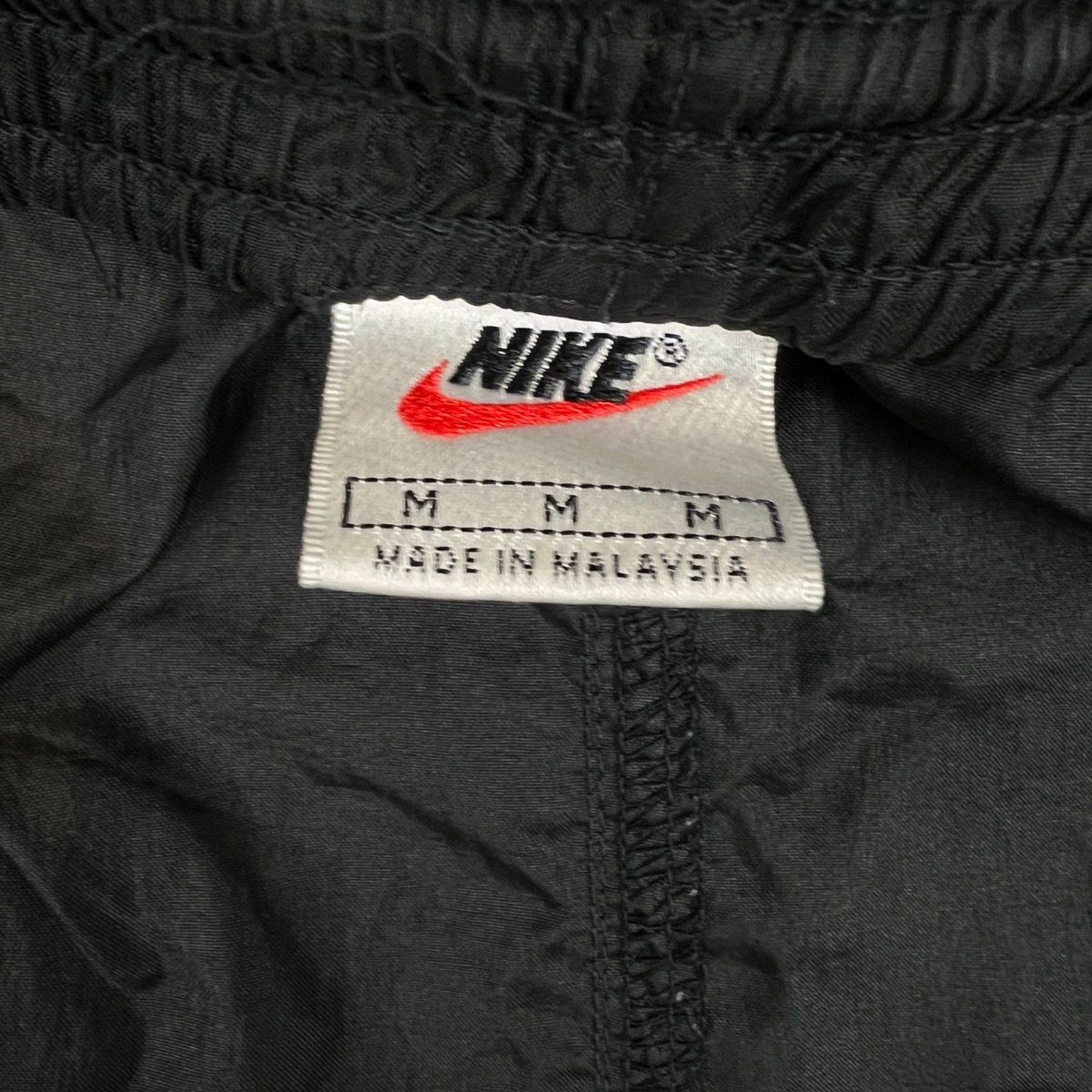 Nike × Vintage Vintage 90s Nike Sportswear Track Pants Medium Swoosh Jogger Size US 34 / EU 50 - 5 Thumbnail