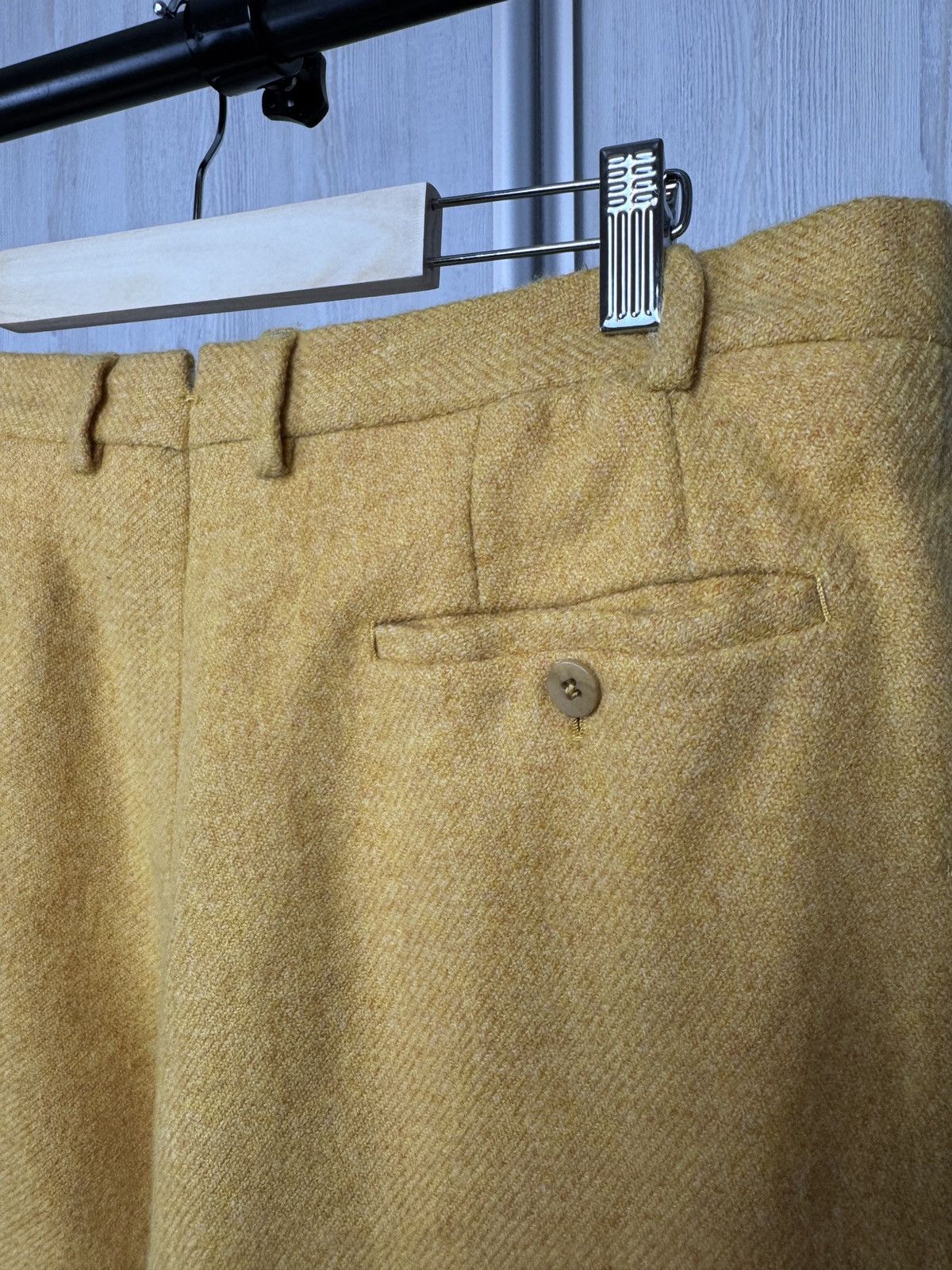 Luigi Borrelli Luigi Borrelli Napoli orange wool casual classic pants Size US 32 / EU 48 - 7 Thumbnail