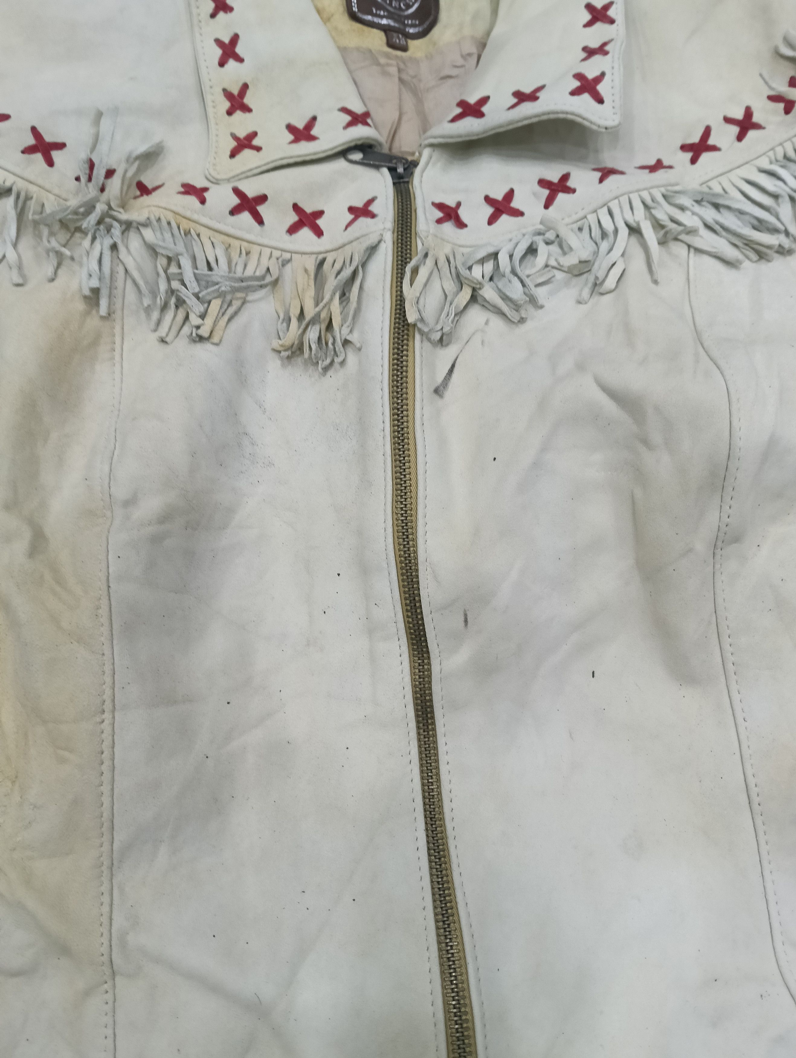 Double D Ranch Vintage Western Double D Ranch Soft Leather Jacket Size XL / US 12-14 / IT 48-50 - 10 Thumbnail