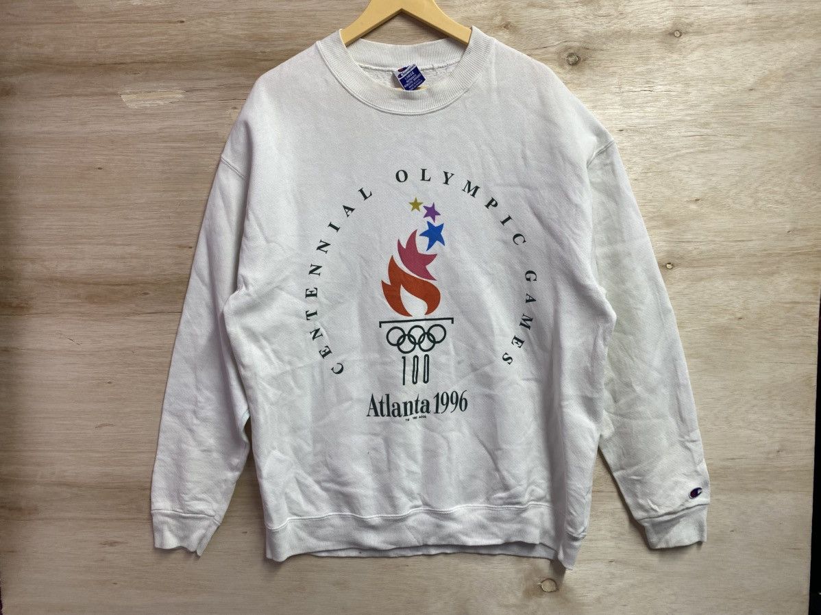 Champion vintage Champion 96 Atlanta Olympics Centennial sweatshirt. Size US XL / EU 56 / 4 - 1 Thumbnail
