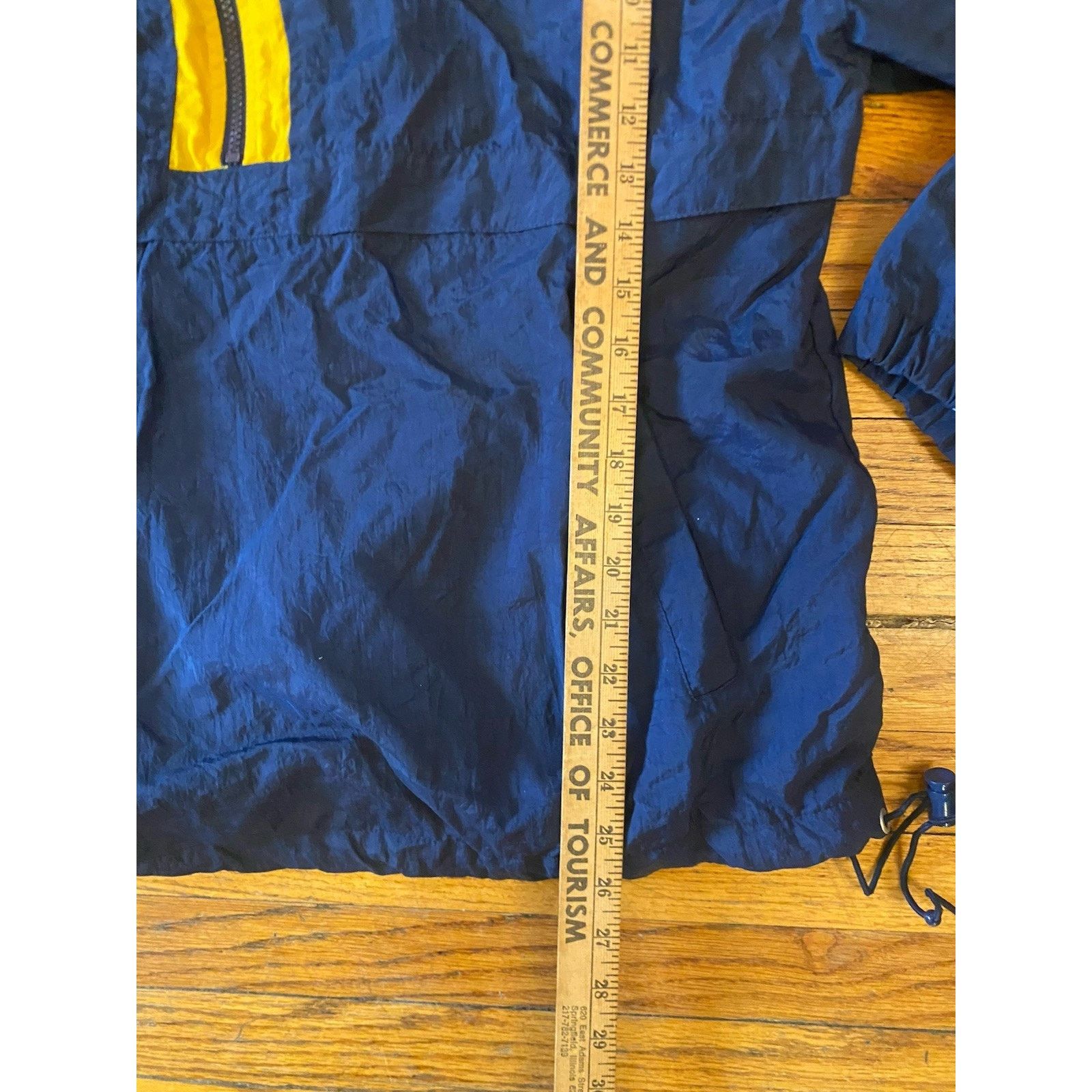 Champion VTG Champion Jacket Adult L Blue Pockets Spell Logo Vented Size US L / EU 52-54 / 3 - 9 Thumbnail