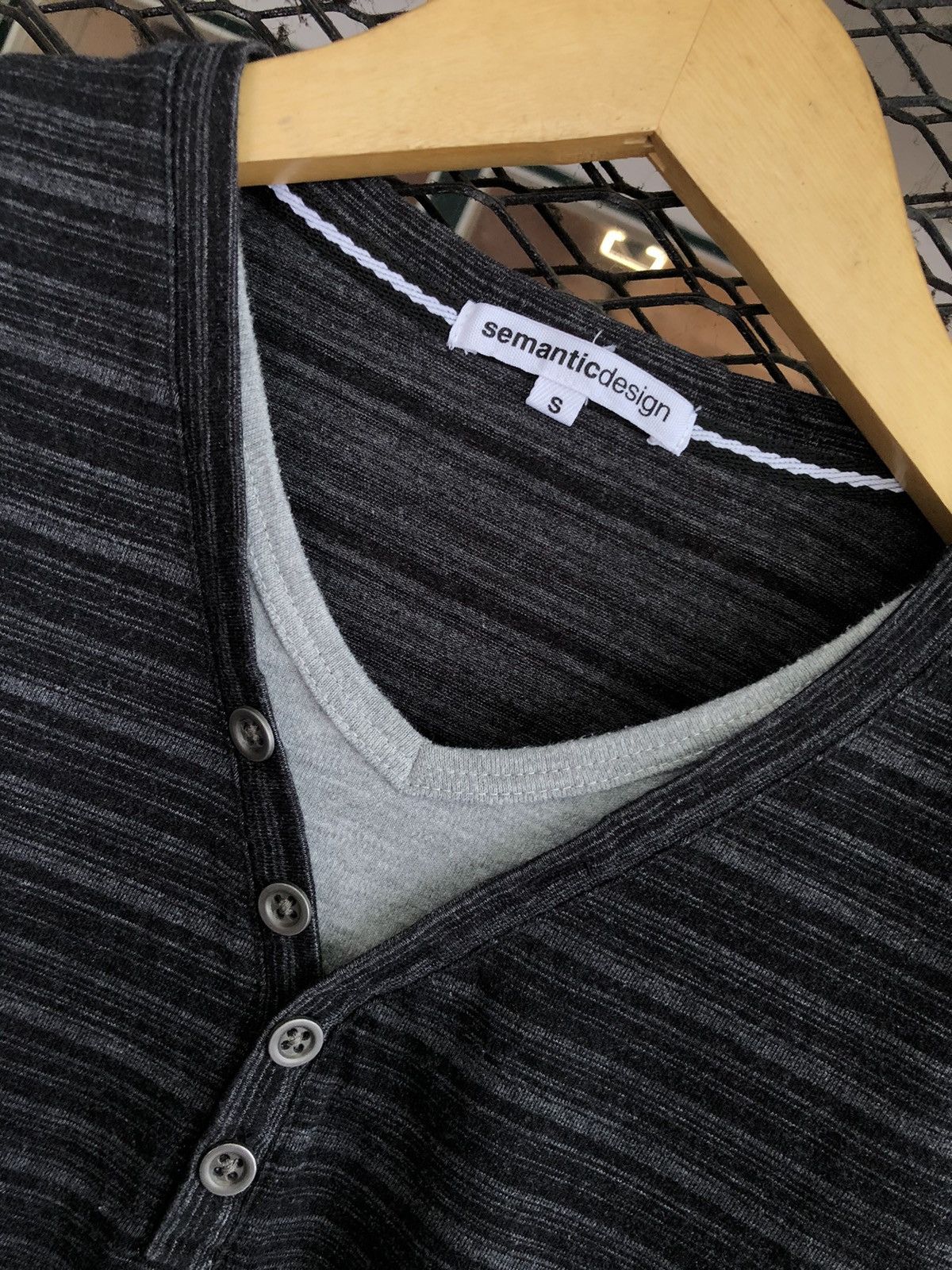 Japanese Brand SEMANTIC DESIGN LOUBLE LAYER LGBSTYLE Size US M / EU 48-50 / 2 - 3 Thumbnail