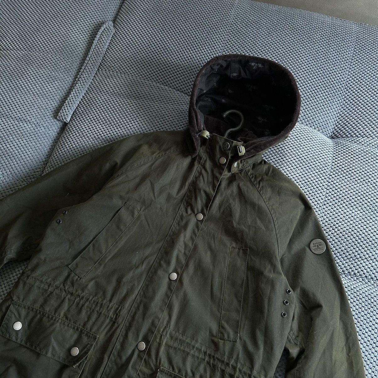 Barbour Barbour Brae Parka Green Wax Cotton Women's Jacket Coat Size M / US 6-8 / IT 42-44 - 3 Thumbnail