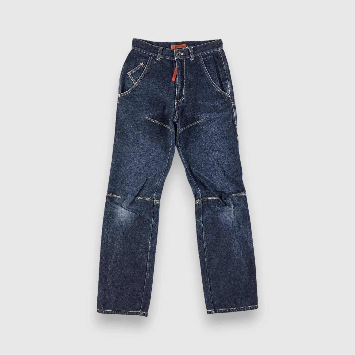 291295=Homme 291295 Homme Jeans Blue Stich Denim -J2861 Size US 27 - 1 Thumbnail