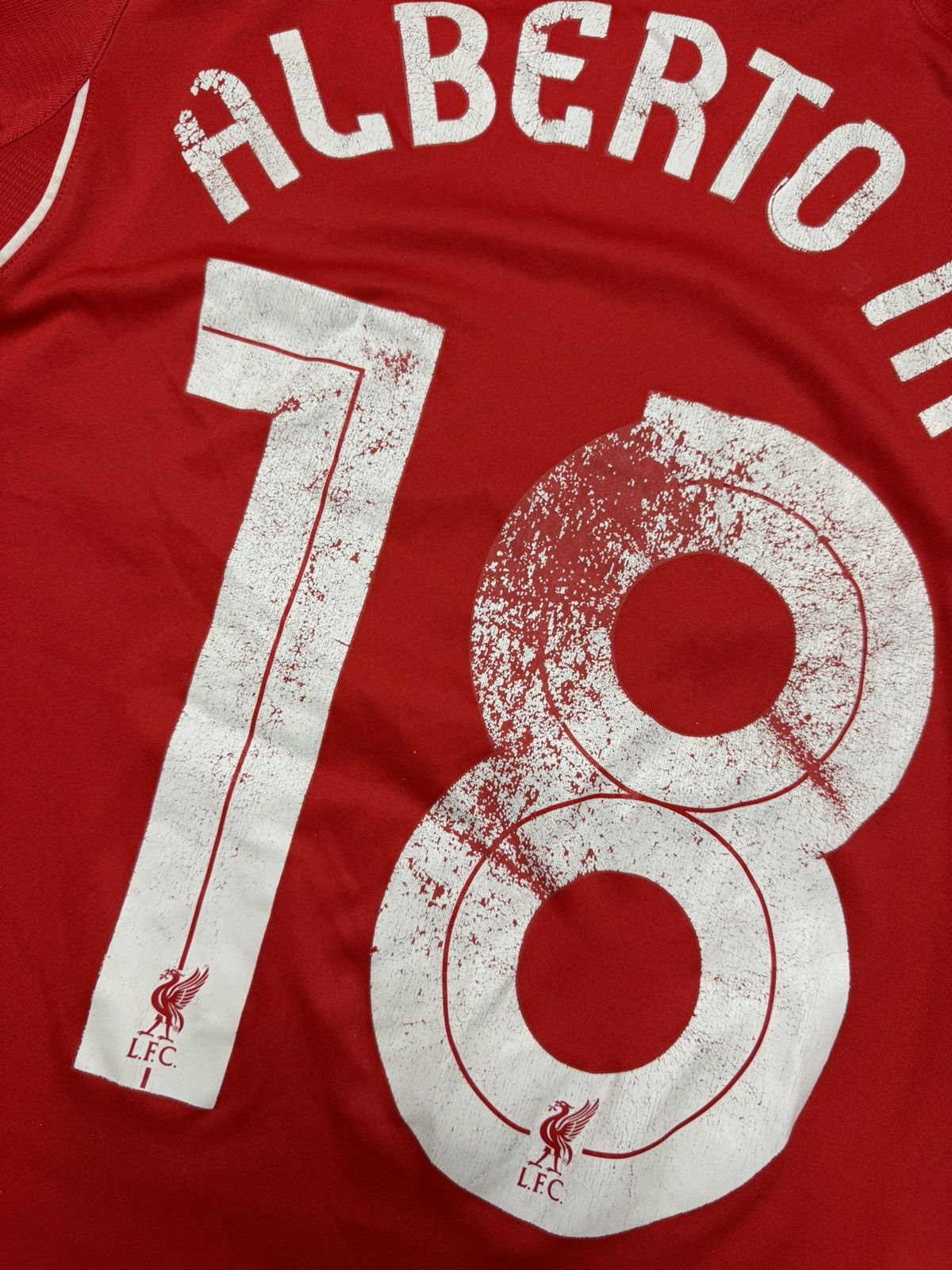 Warrior Rare Liverpool warrior vintage soccer jersey Alberto M Size US S / EU 44-46 / 1 - 9 Thumbnail