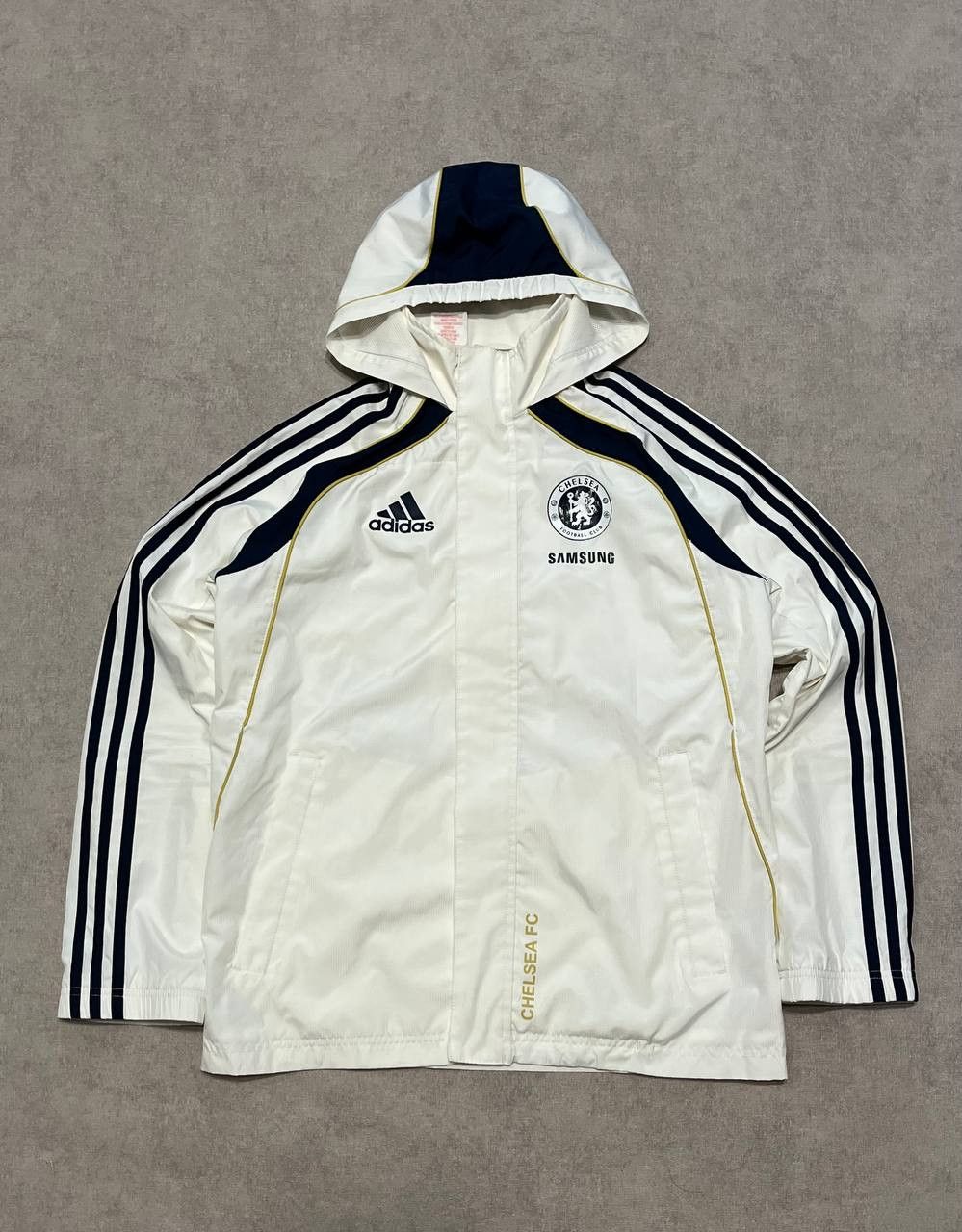 Adidas Chelsea FC 2010 Adidas Tracksuit Jacket Men`s Samsung Size US XS / EU 42 / 0 - 1 Thumbnail