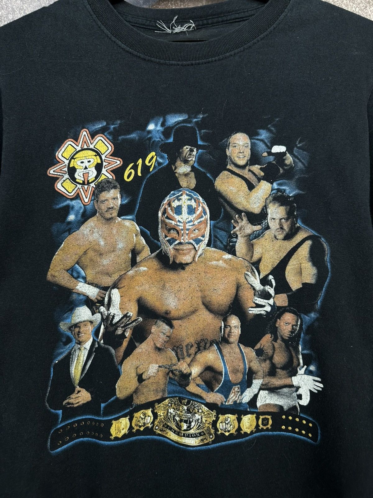 Vintage Rey Mysterio 619 Bootleg Wrestling Tee Size US S / EU 44-46 / 1 - 3 Thumbnail