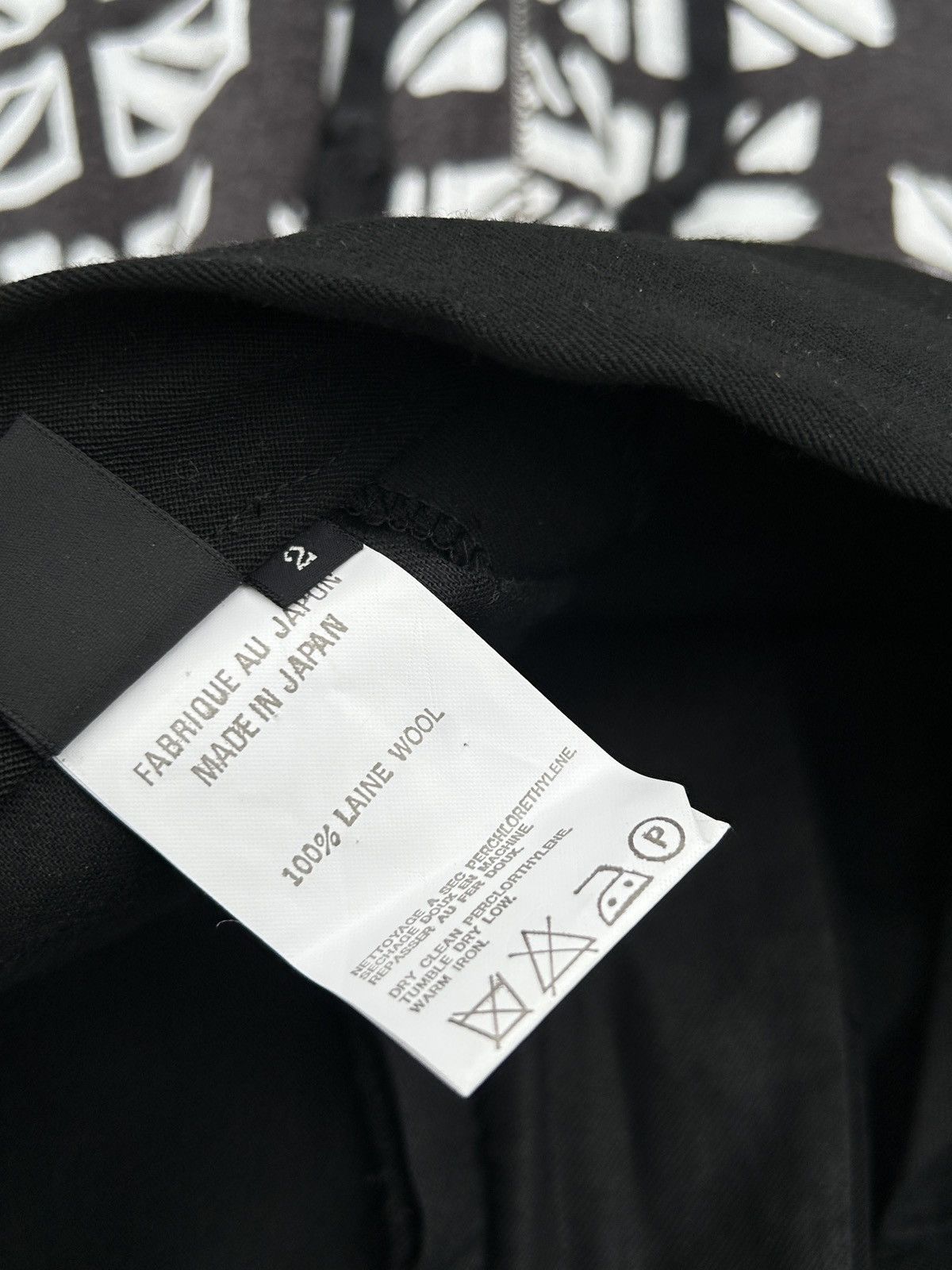 Yohji Yamamoto Vintage Y’s Yohji Yamamoto SS 2000 Wool Trousers Pants Size 24" / US 00 / IT 34 - 9 Thumbnail