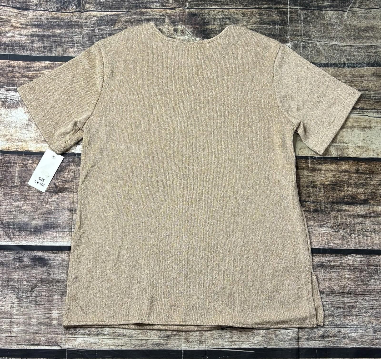 Lee VTG 80s Lauren Lee Top Women's Large USA Made Size L / US 10 / IT 46 - 4 Thumbnail