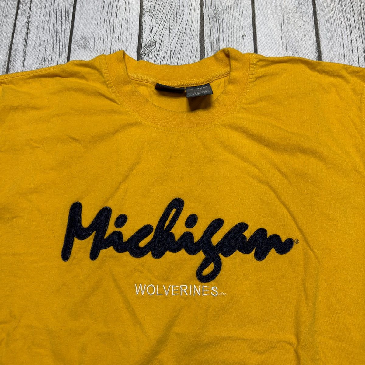 NCAA × Vintage Vintage Michigan Wolverines tee Size US M / EU 48-50 / 2 - 3 Thumbnail