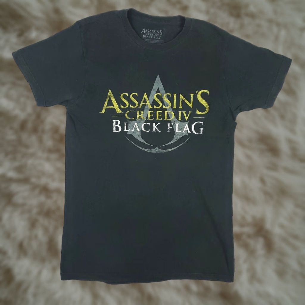 Vintage Assassins Creed Black Flag 2013 Black Short Sleeve T-Shirt Mens Size Medium Size US M / EU 48-50 / 2 - 1 Thumbnail