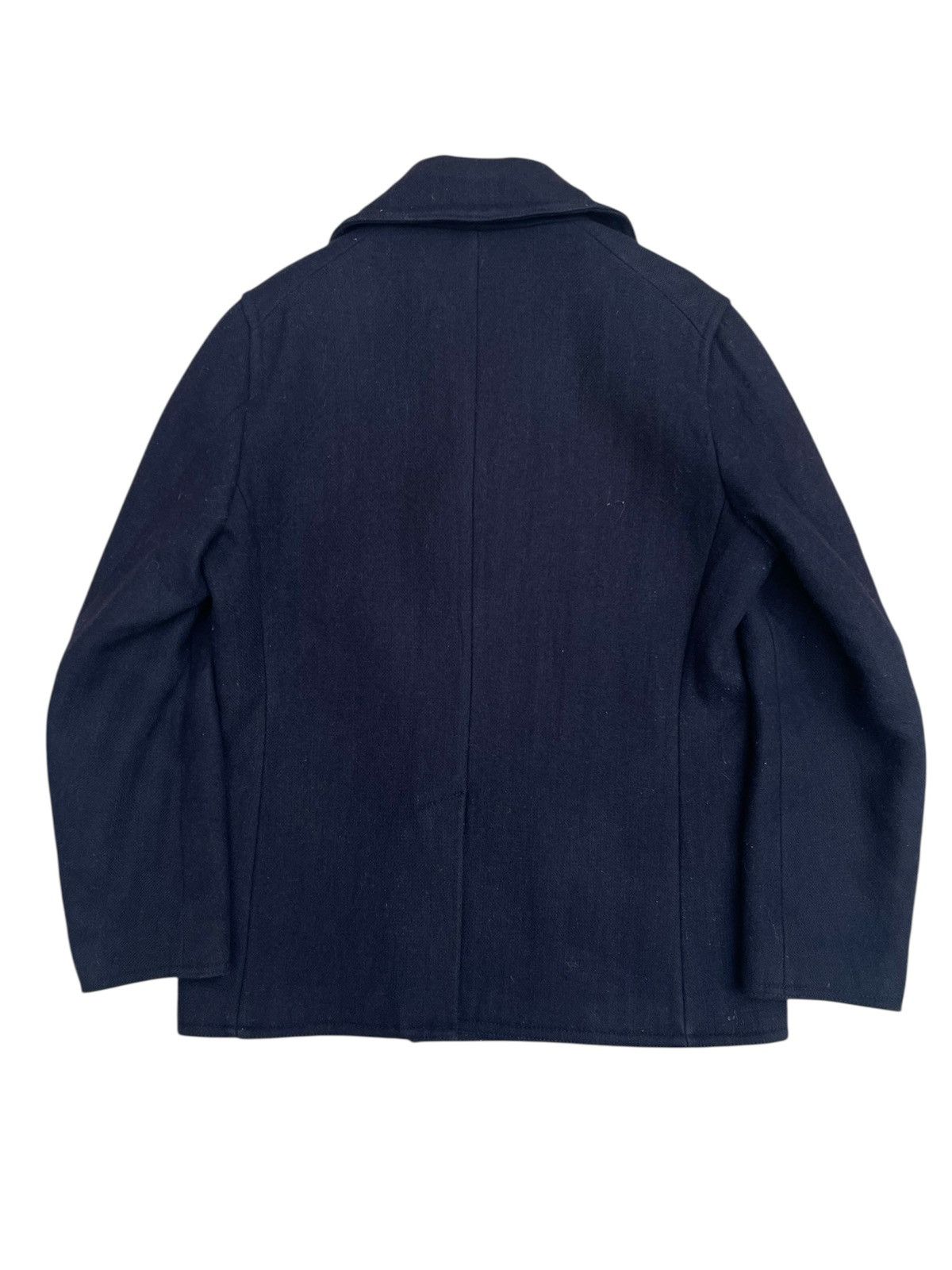 Other Vintage Harvard Wool Navy Pea Coat Size US M / EU 48-50 / 2 - 2 Thumbnail