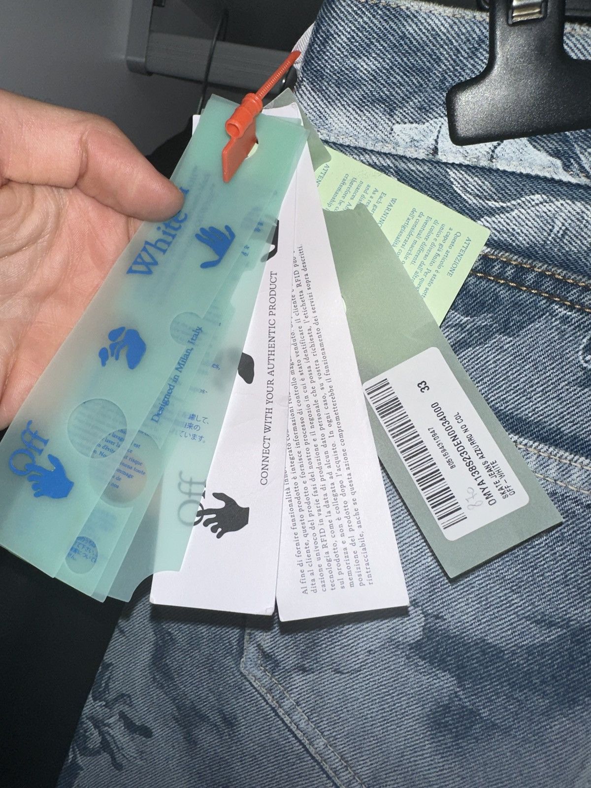 Off-White Off-White Angels Skate Denim Jeans Size US 33 - 5 Thumbnail