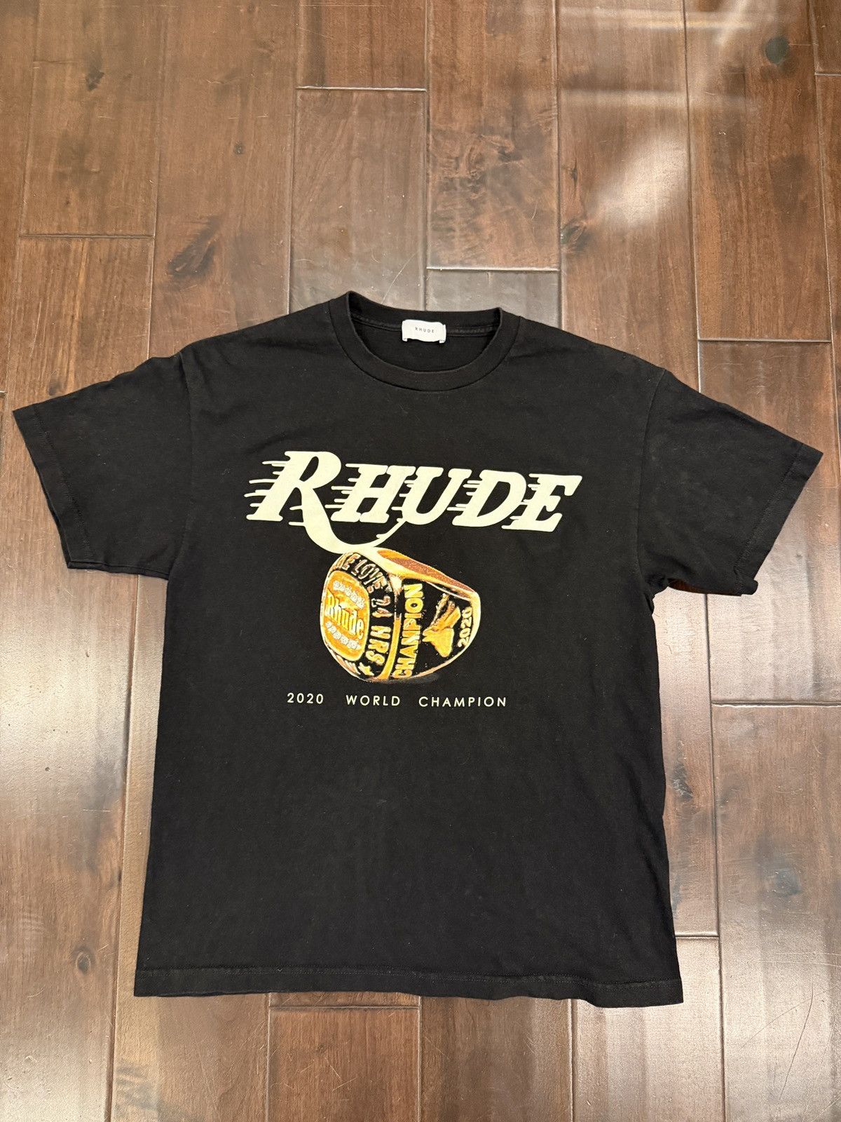 Rhude Rhude Lakers Championship T-Shirt Champs 2020 - M Size US M / EU 48-50 / 2 - 3 Thumbnail