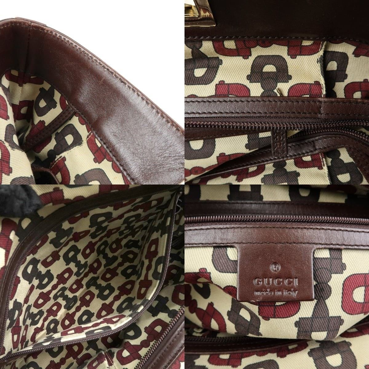 Gucci Gucci Guccissima Leather Tote Brown Size ONE SIZE - 7 Thumbnail