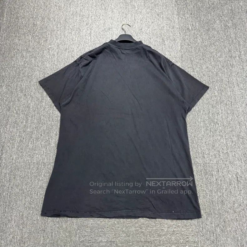 Balenciaga Balenciaga Graffiti Distressed Hole Short Sleeve Size US M / EU 48-50 / 2 - 5 Thumbnail