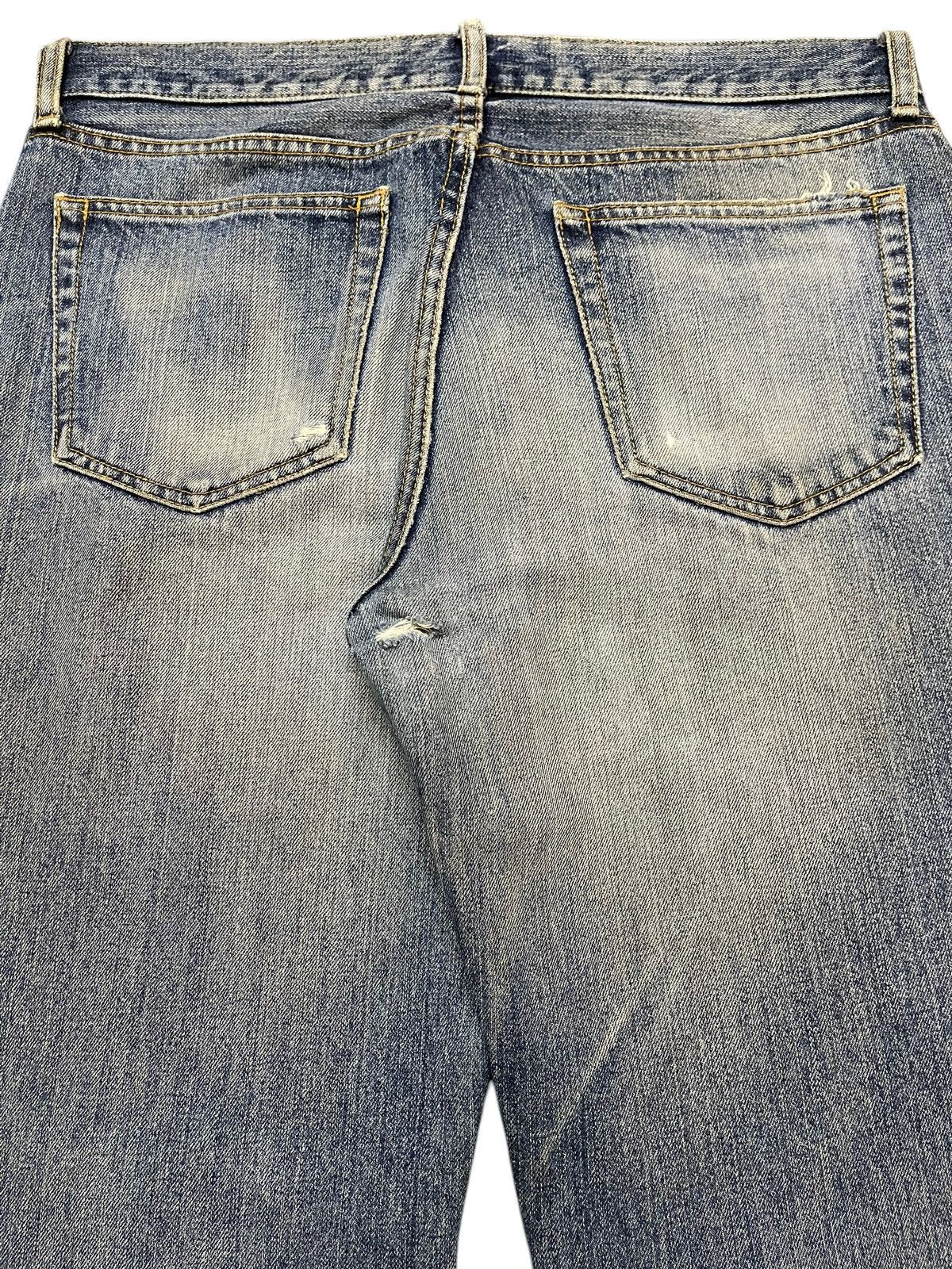 Uniqlo Vintage Japanese Uniqlo Blue Faded Wash Style Bootcut Jeans Size US 34 / EU 50 - 6 Thumbnail