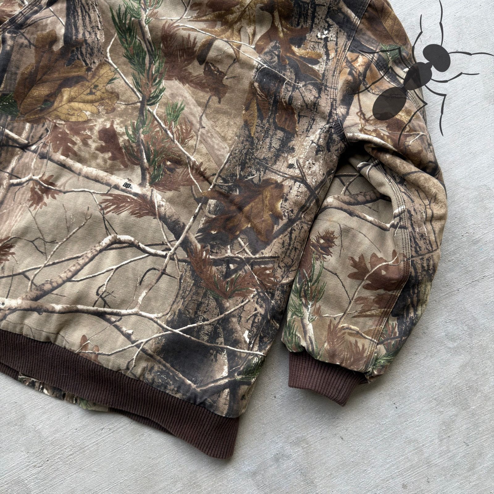 Carhartt × Vintage Carhartt YOUTH realtree camo hooded work wear jacket Size US XS / EU 42 / 0 - 8 Thumbnail