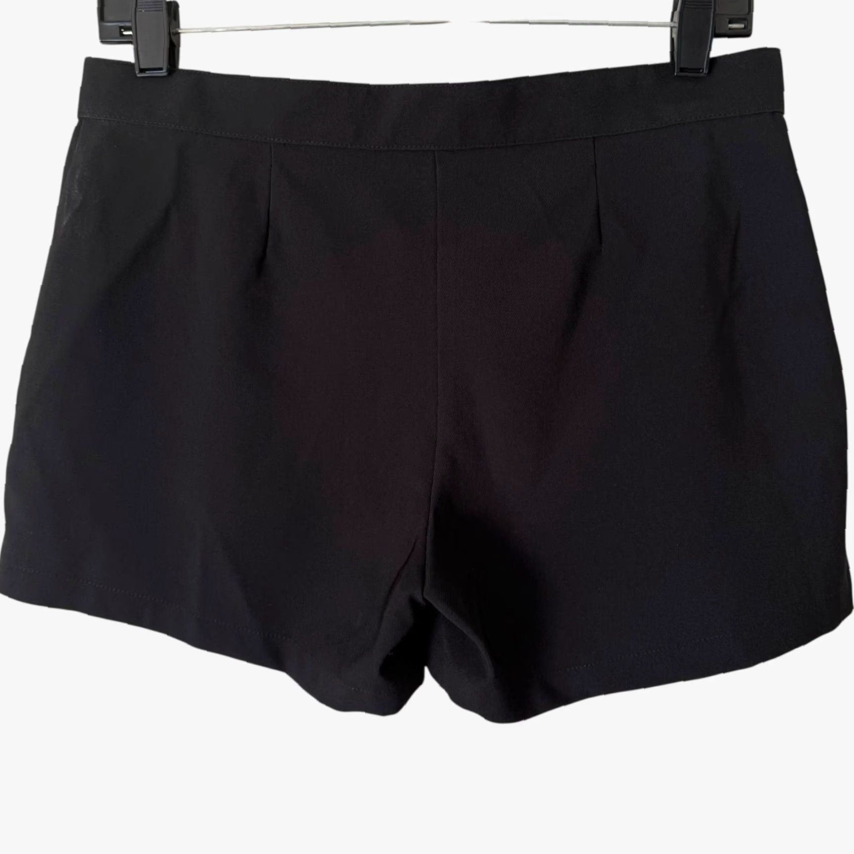 Vintage Sergio-Taccinni S-tech Tennis Shorts Black Women's M Athletic Activewear Size 32" / US 10 / IT 46 - 4 Thumbnail