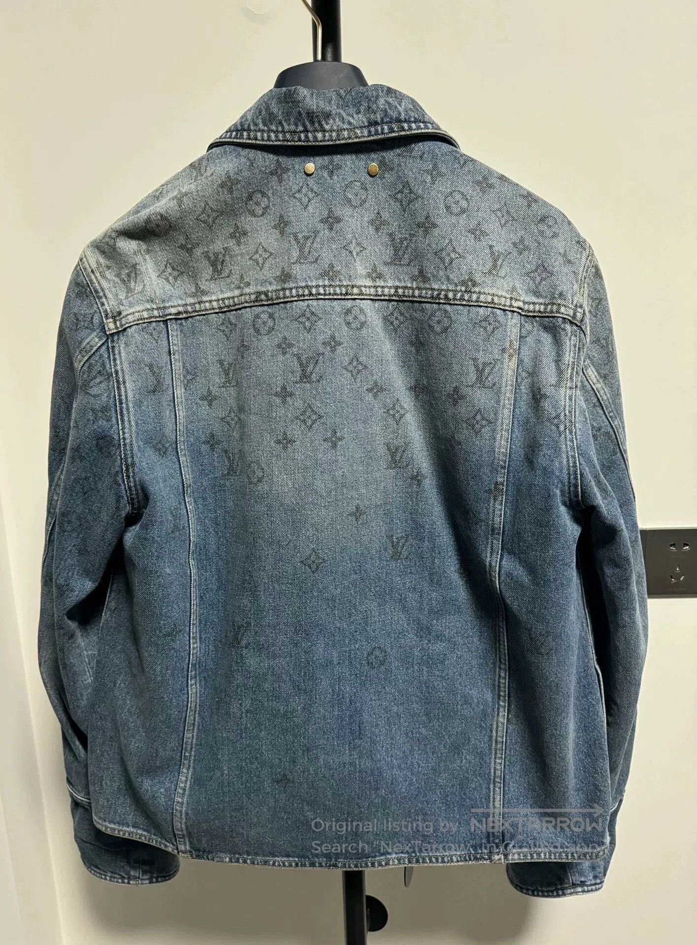 Louis Vuitton louis vuitton denim jacket with monogram pattern. Size US L / EU 52-54 / 3 - 2 Thumbnail