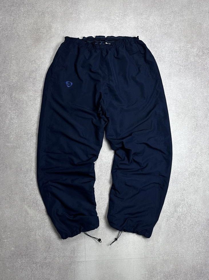 Nike Vintage Nike Swoosh Nylon Y2K Tn Skepta Style Track Pants 38 Size US 38 / EU 54 - 1 Thumbnail