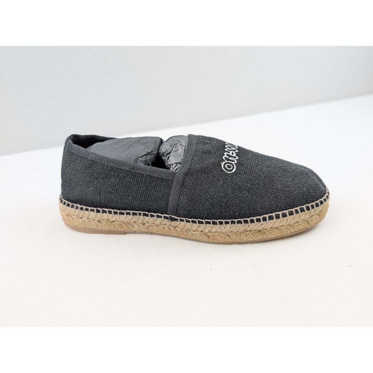 Off-White o1rshd1 Espadrilles Canvas in Black / White Size US 9 / EU 42 - 2 Thumbnail