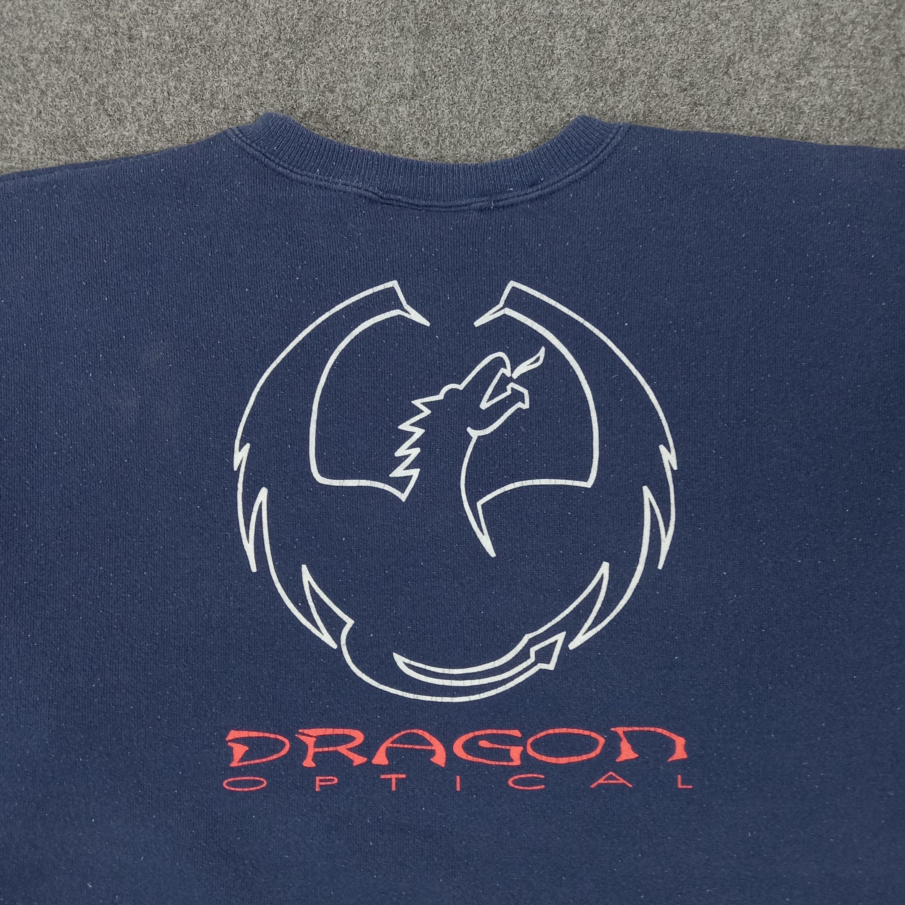 Hanes Dragon Optical Surf Style Sweatshirt C263N23 Size US L / EU 52-54 / 3 - 2 Thumbnail