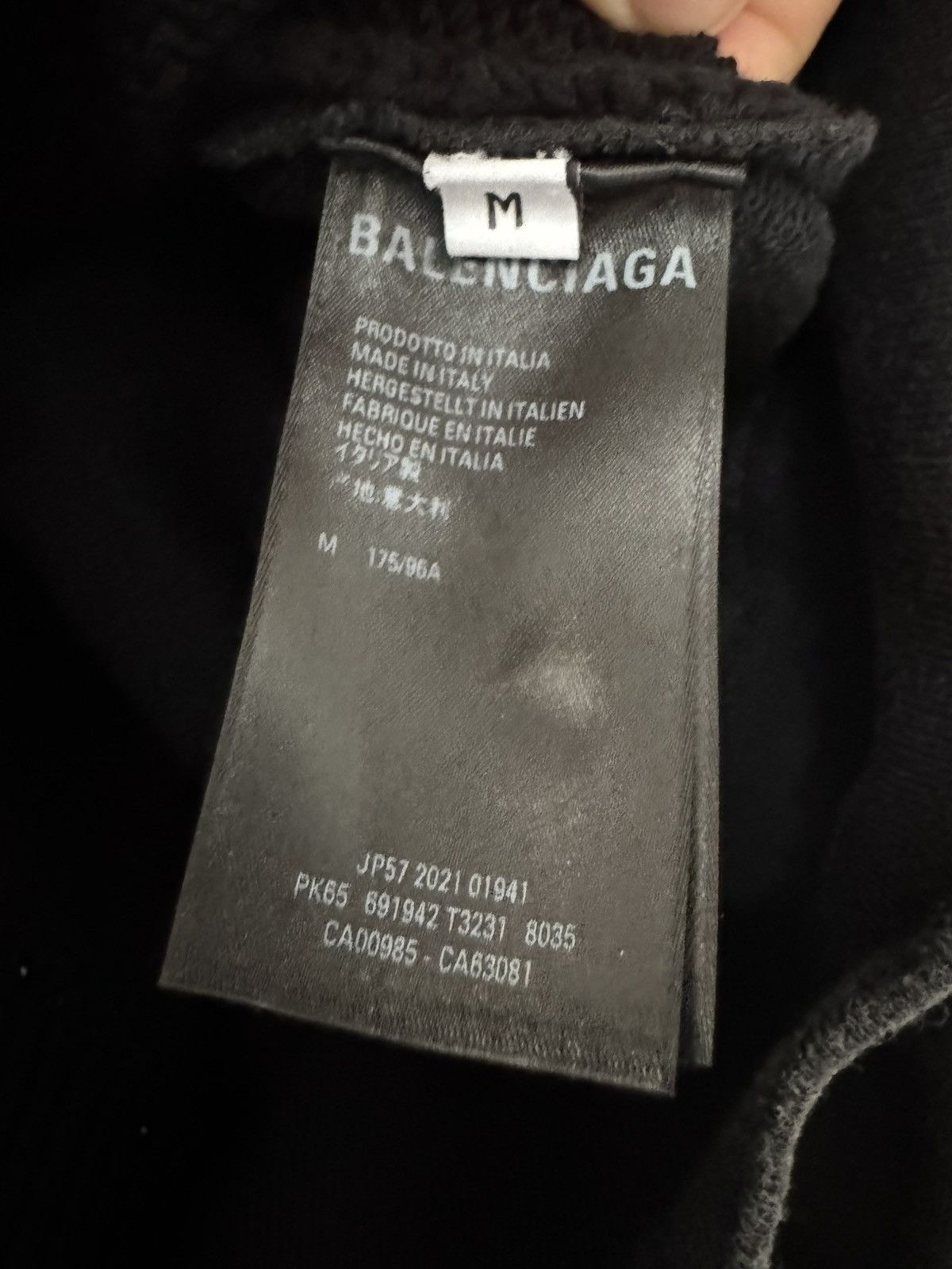 Balenciaga Balenciaga Pullover Double Collar Sweater Size US M / EU 48-50 / 2 - 3 Thumbnail