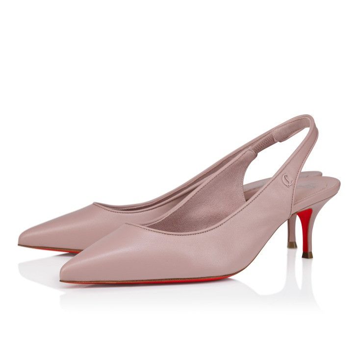 Christian Louboutin oc11z0425 Sporty Kete Sling in Pink Size US 6 / IT 36 - 1 Thumbnail