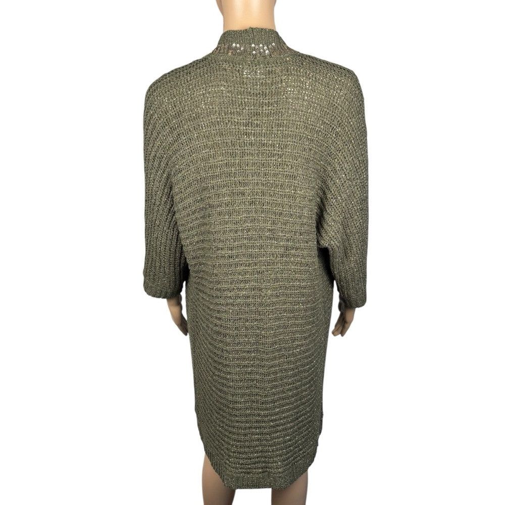 Chicos NWT New $109 Chico's Knit Sequin Trim Cardigan Size 1 US M Size M / US 6-8 / IT 42-44 - 5 Thumbnail