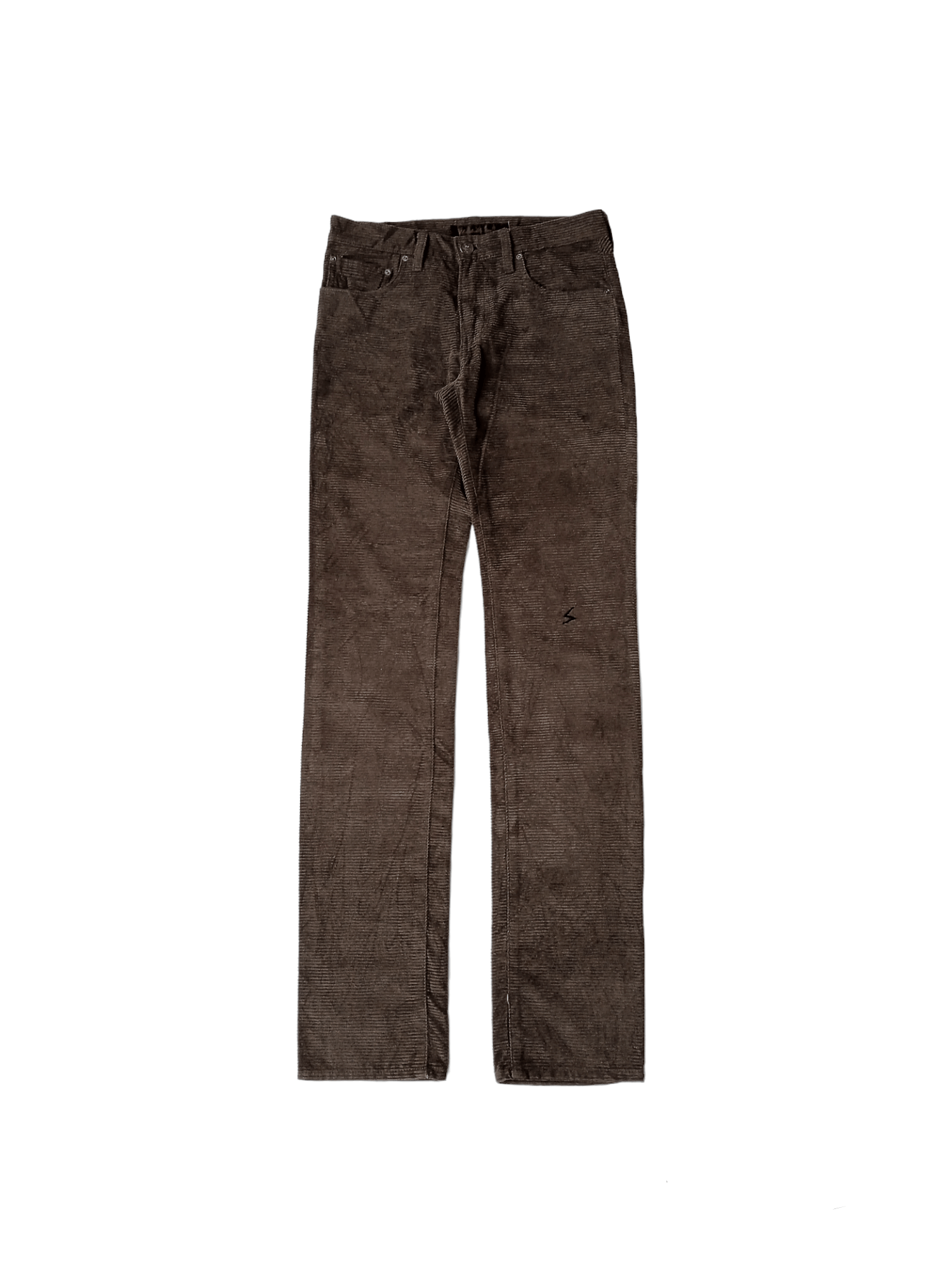 image of Undercover Archive Aw05 “Arts And Crafts” Horizontal Corduroy in Brown, Men's (Size 28)
