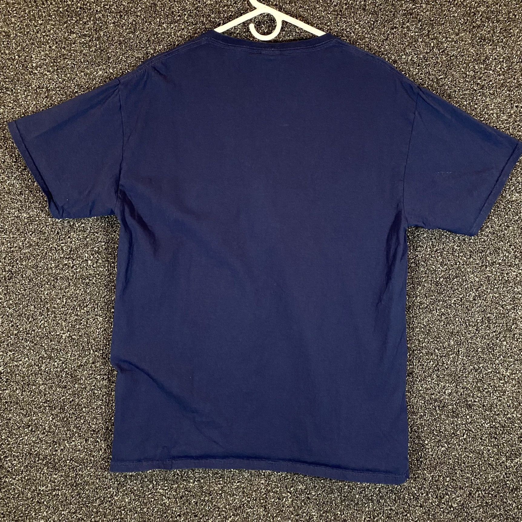 Gildan Pittsburgh Steelers Shirt Mens Large Diehard Fan Approval Not Needed Navy Blue T-Shirt Sports Gildan Crew Neck Short Sleeve 2020s Men Size US L / EU 52-54 / 3 - 5 Thumbnail