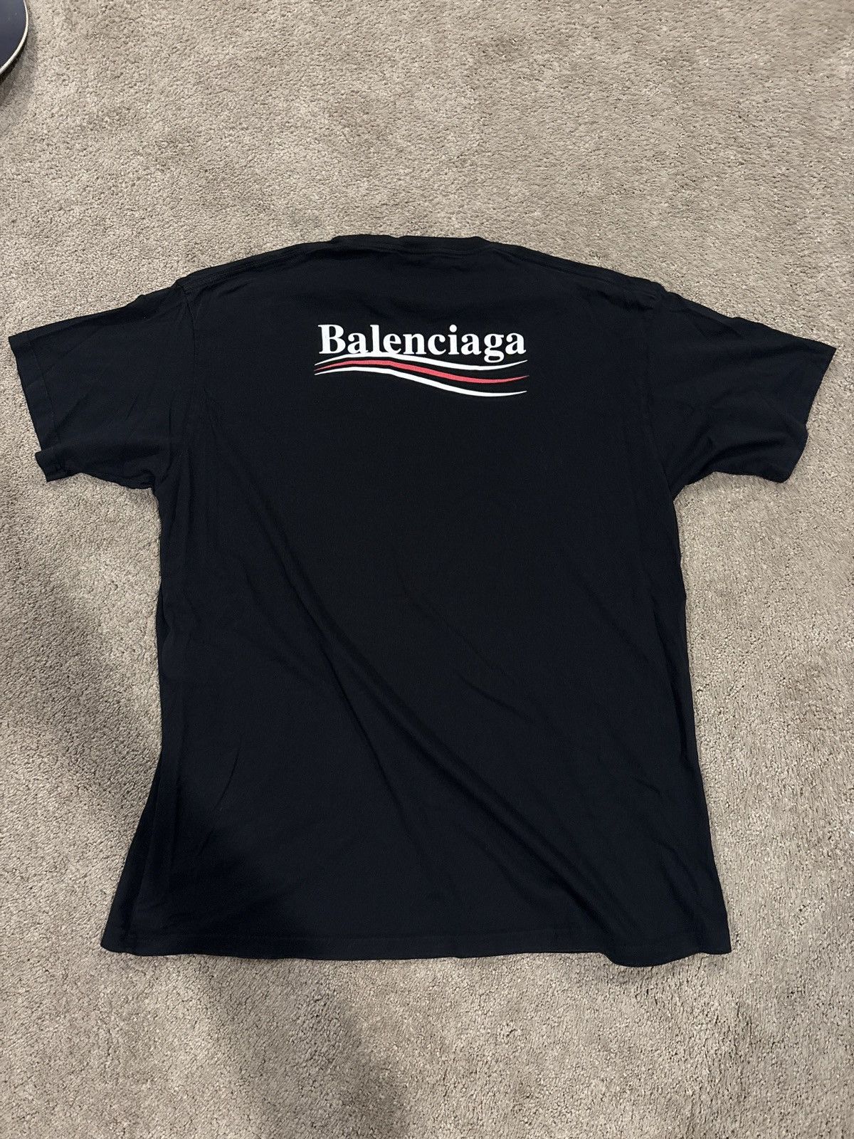 Balenciaga FW17 Balenciaga Web Logo Shirt Size US M / EU 48-50 / 2 - 5 Thumbnail