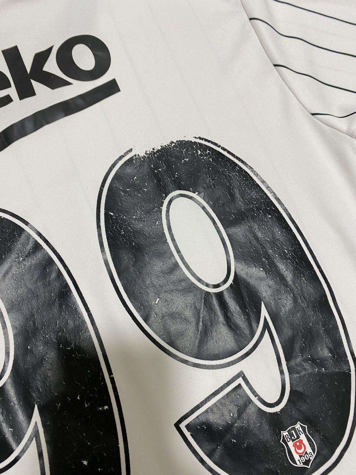 Adidas × Vintage Vintage 2016 Adidas FC Besiktas #99 Martin JR Soccer Jersey Size US L / EU 52-54 / 3 - 20 Thumbnail