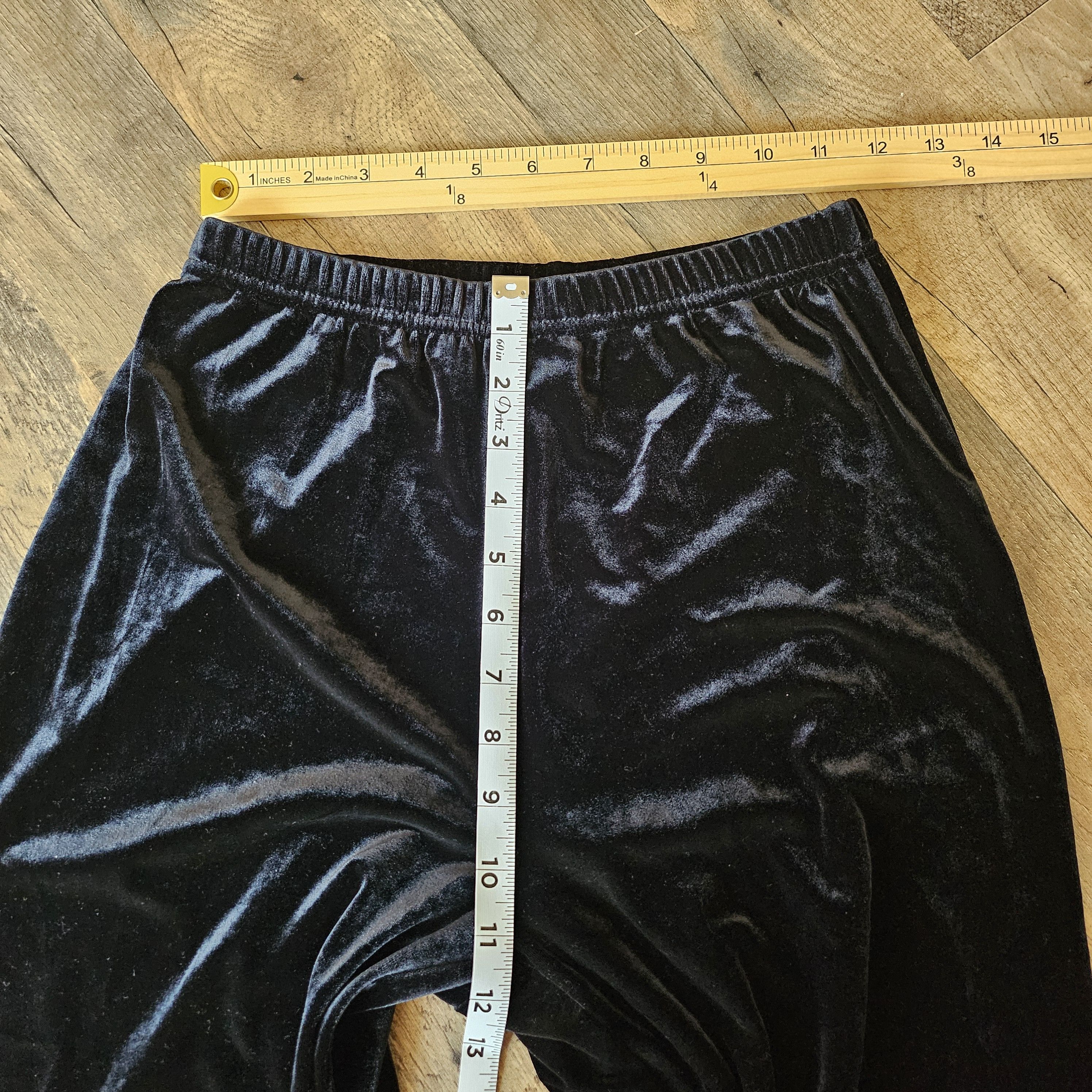 Gap × Vintage VTG Gap Pull On Pants Women Velvet High Rise Straight Leg Size 27" / US 4 / IT 40 - 5 Thumbnail