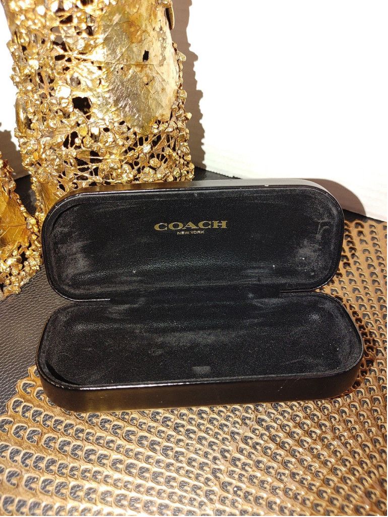 Coach Coach Leather Hardshell Glasses Case Size ONE SIZE - 2 Thumbnail