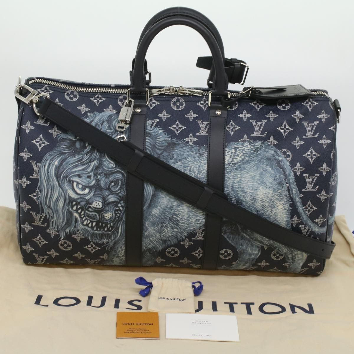 Louis Vuitton LOUIS VUITTON Monogram Savanna Keepall Bandouliere 45 Size ONE SIZE - 12 Thumbnail