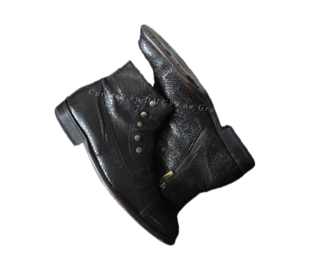 Vintage Vintage Lottusse Leather Boots Size US 8 / EU 41 - 1 Thumbnail