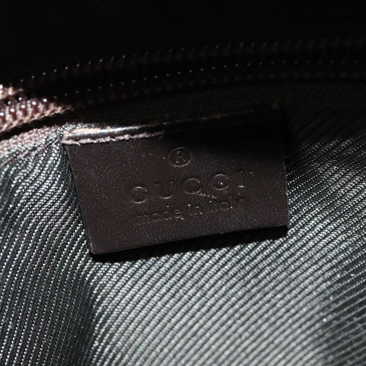 Gucci GUCCI GG Canvas Shoulder Bag Beige Silver Size ONE SIZE - 14 Thumbnail
