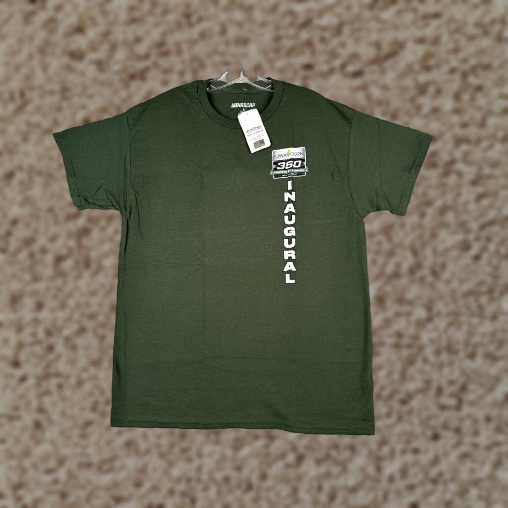 NASCAR Nascar Shirt Adult Large Green Inaugural Iowa Corn 350 Iowa Speedway 2024 Shirts Size US L / EU 52-54 / 3 - 1 Thumbnail