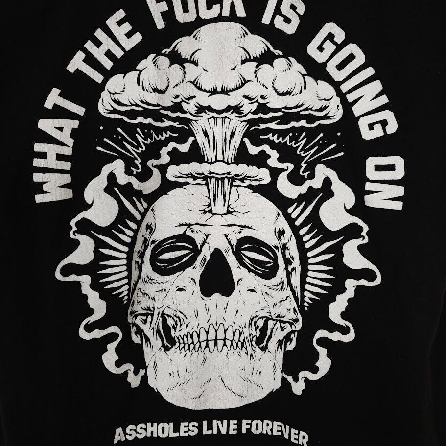 Other Assholes*s Live Forever T Shirt Mens Size Medium Black Size US M / EU 48-50 / 2 - 4 Thumbnail
