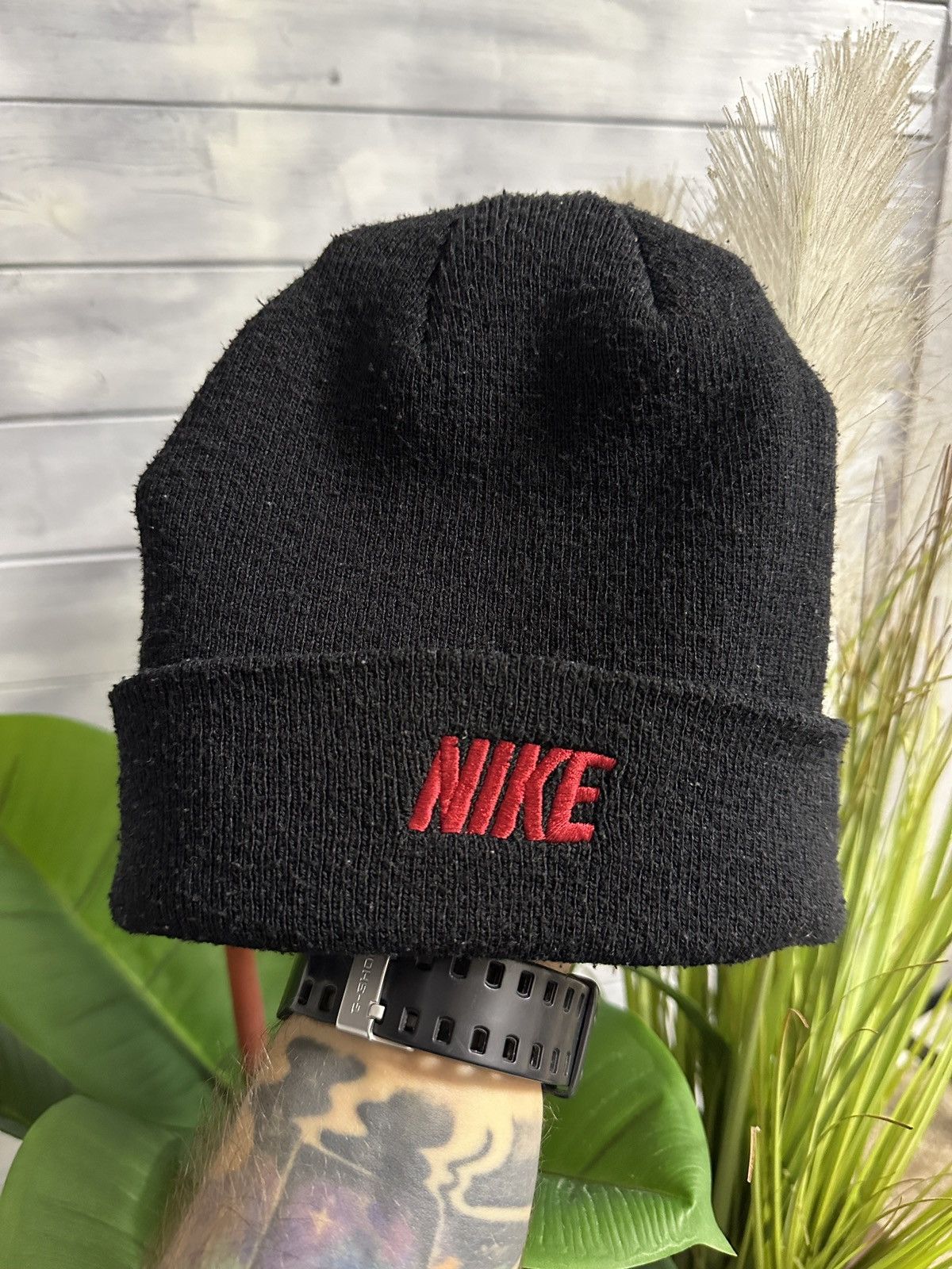 Nike × Vintage Rare Vintage Hat Nike Red Logo Y2K Drill Style. Size ONE SIZE - 1 Thumbnail