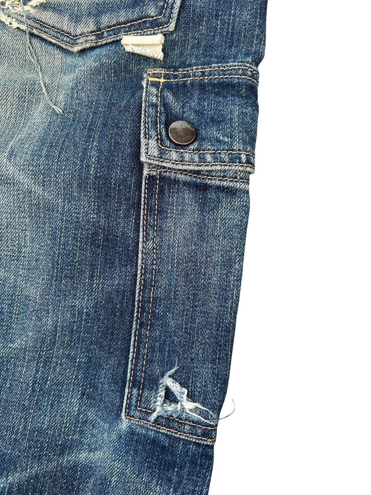 Kapital Vintage ETERNAL Selvedge Distressed Denim Jeans Size US 30 / EU 46 - 13 Thumbnail
