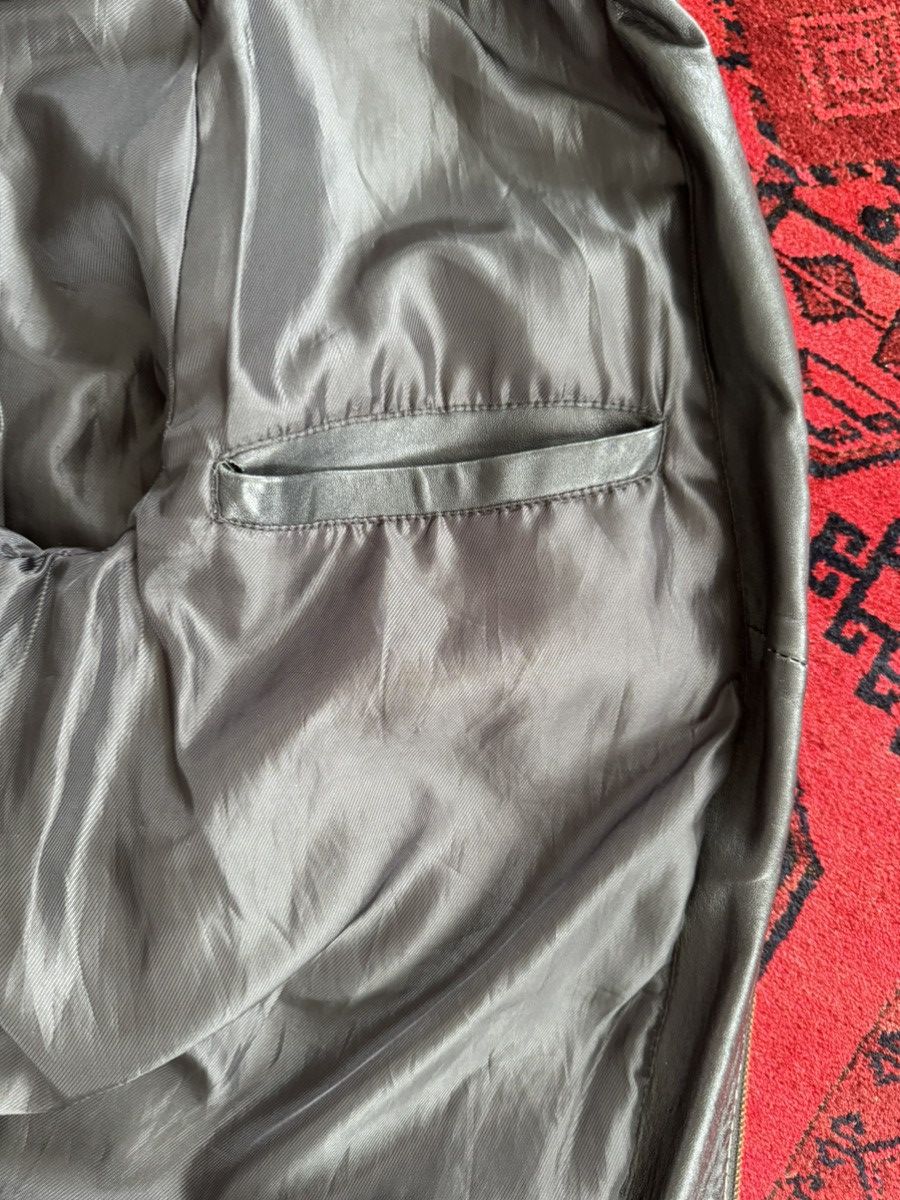 Other Vintage Outline Leather Jacket Size US XL / EU 56 / 4 - 8 Thumbnail
