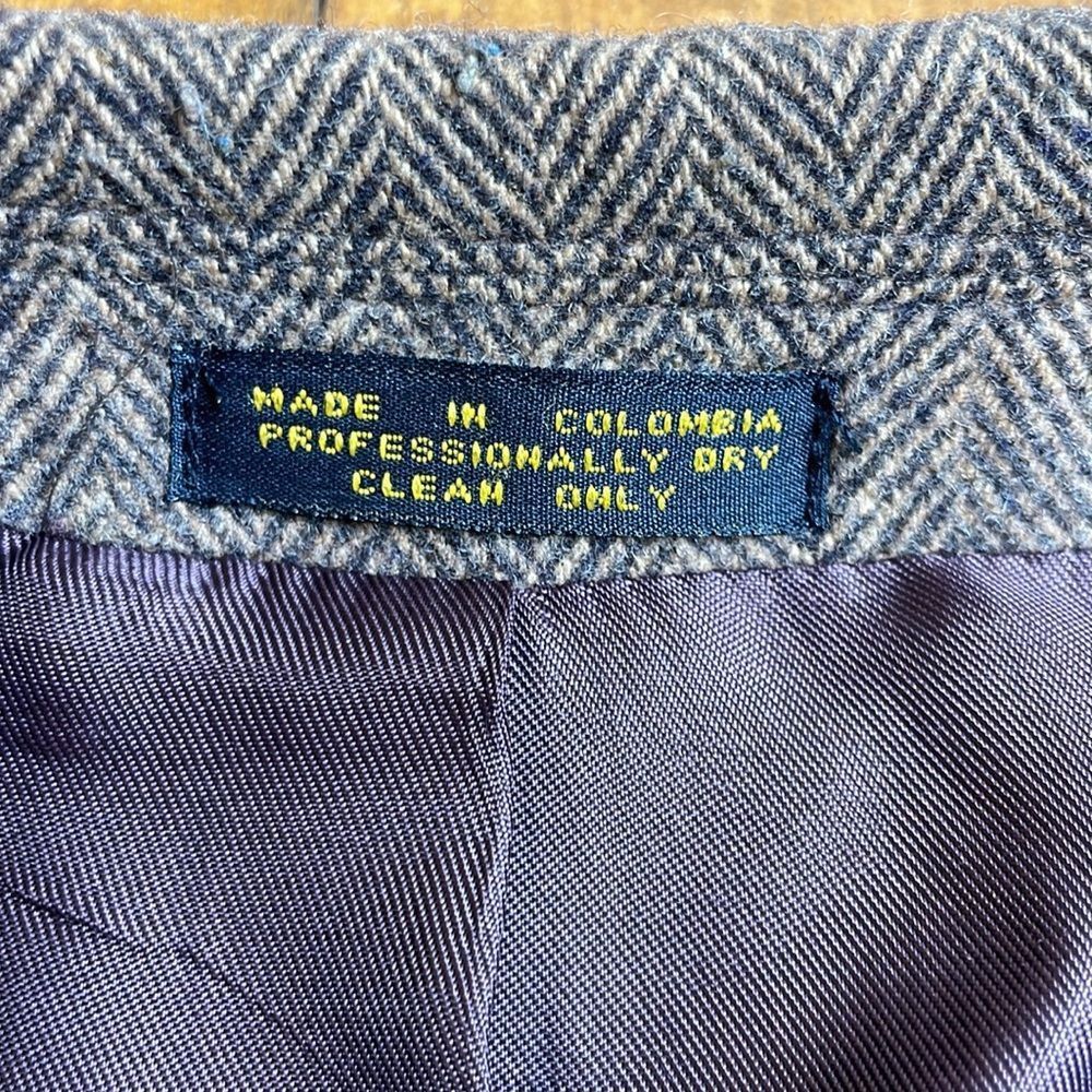 Vintage Vintage Christin Aujard Paris Wool and Camel Blazer Sport Co Size 44R - 6 Thumbnail