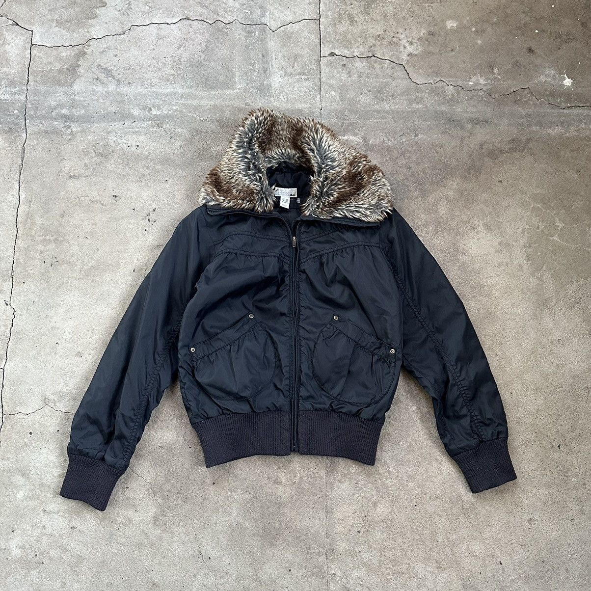 Avant Garde × Japanese Brand × Vintage Y2K H&M Crop Bomber