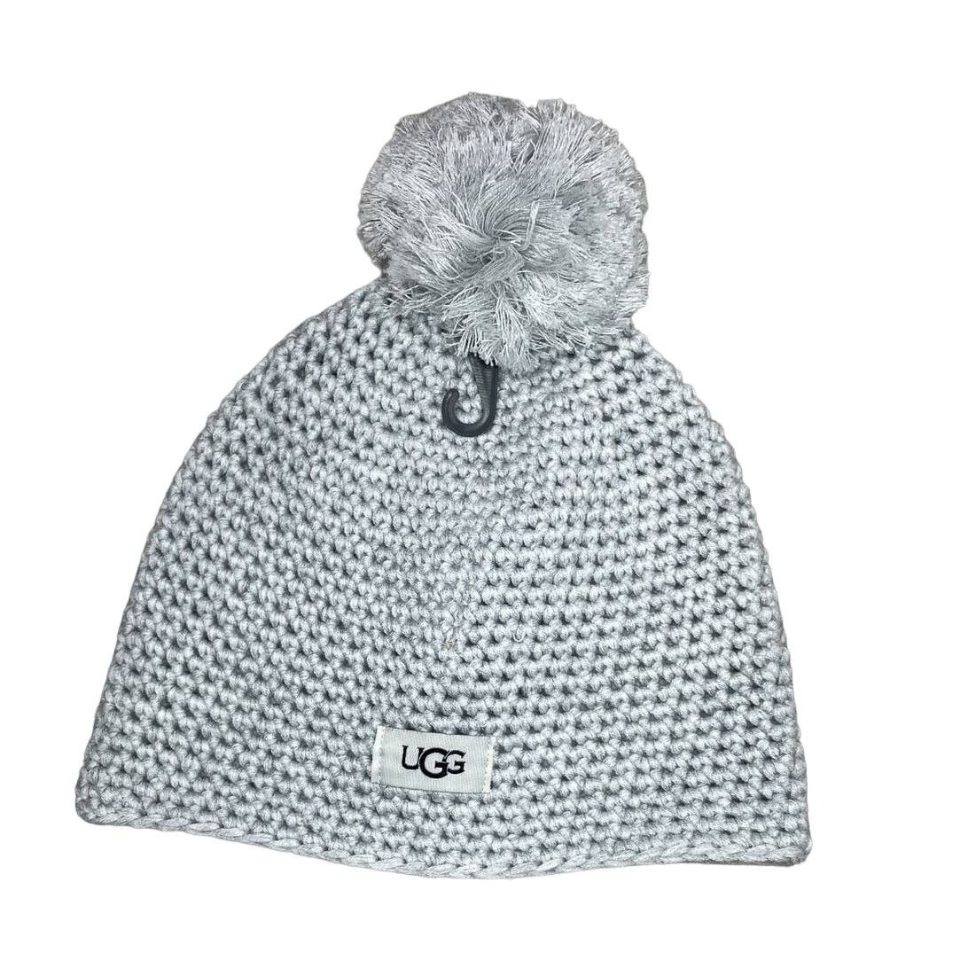 Ugg UGG Grey Pom Pom Beanie winter Hat Size ONE SIZE - 1 Thumbnail