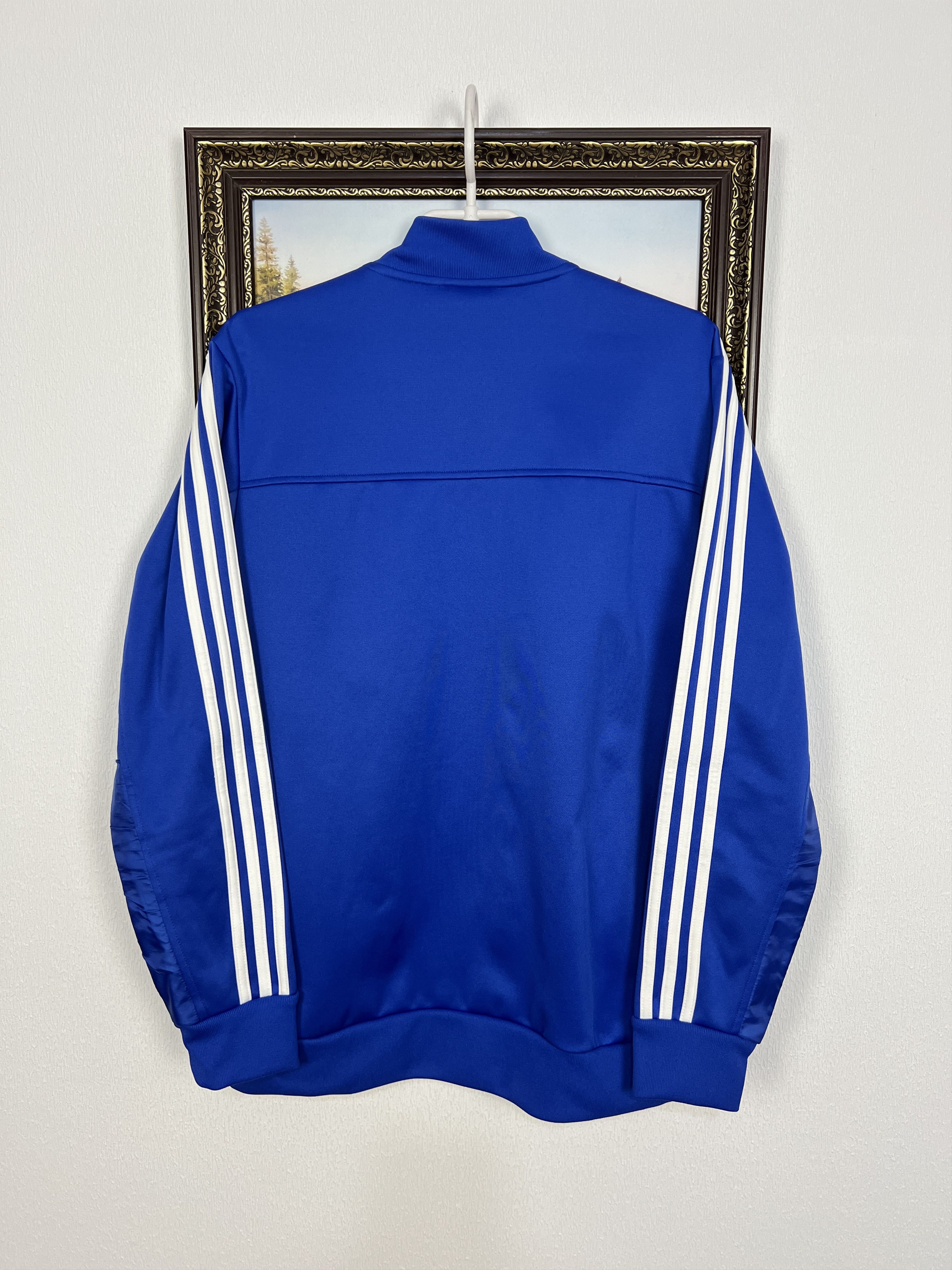 Adidas Adidas Chelsea Blue Football Jacket Zip Track Top Mens Rare Size US M / EU 48-50 / 2 - 15 Thumbnail