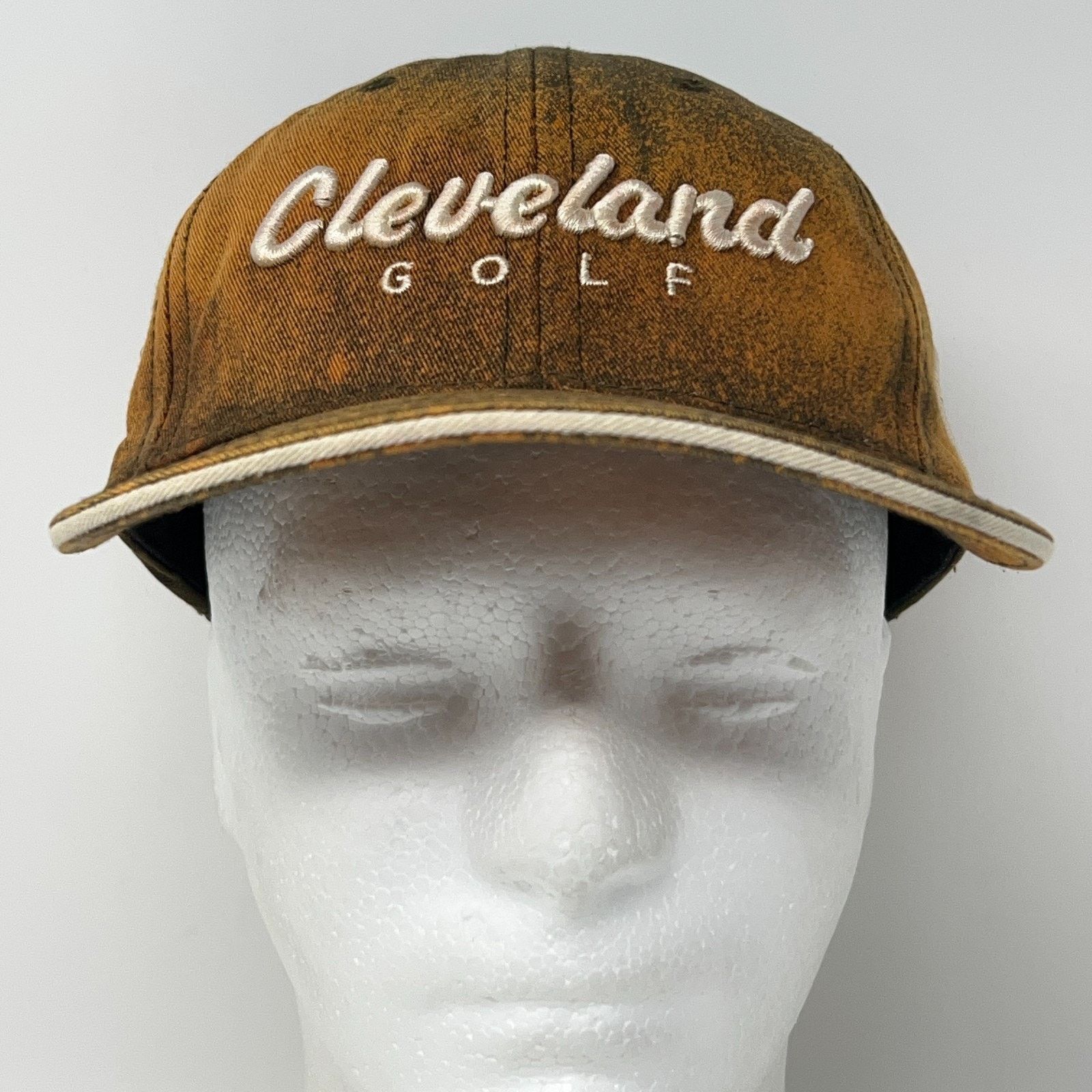 Other Cleveland Golf Hat Baseball Cap Golfer Golfing Orange Size ONE SIZE - 2 Thumbnail